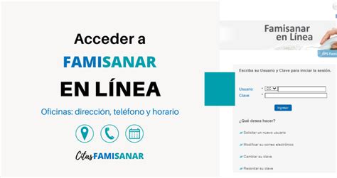 famisanar en linea.|Famisanar en Línea 【 Acceso a Servicios 】2024